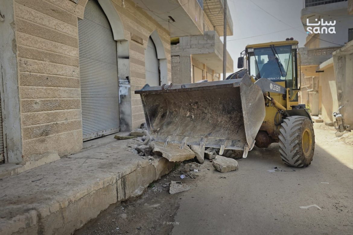 مجلس الجيزة بدرعا يطلق حملة واسعة لإزالة التعديات وتحسين الخدمات