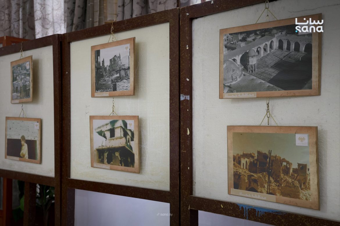 معرضين فنيين بحماة بيوثّقوا الذكرى الـ 44 لمجزرة المدينة