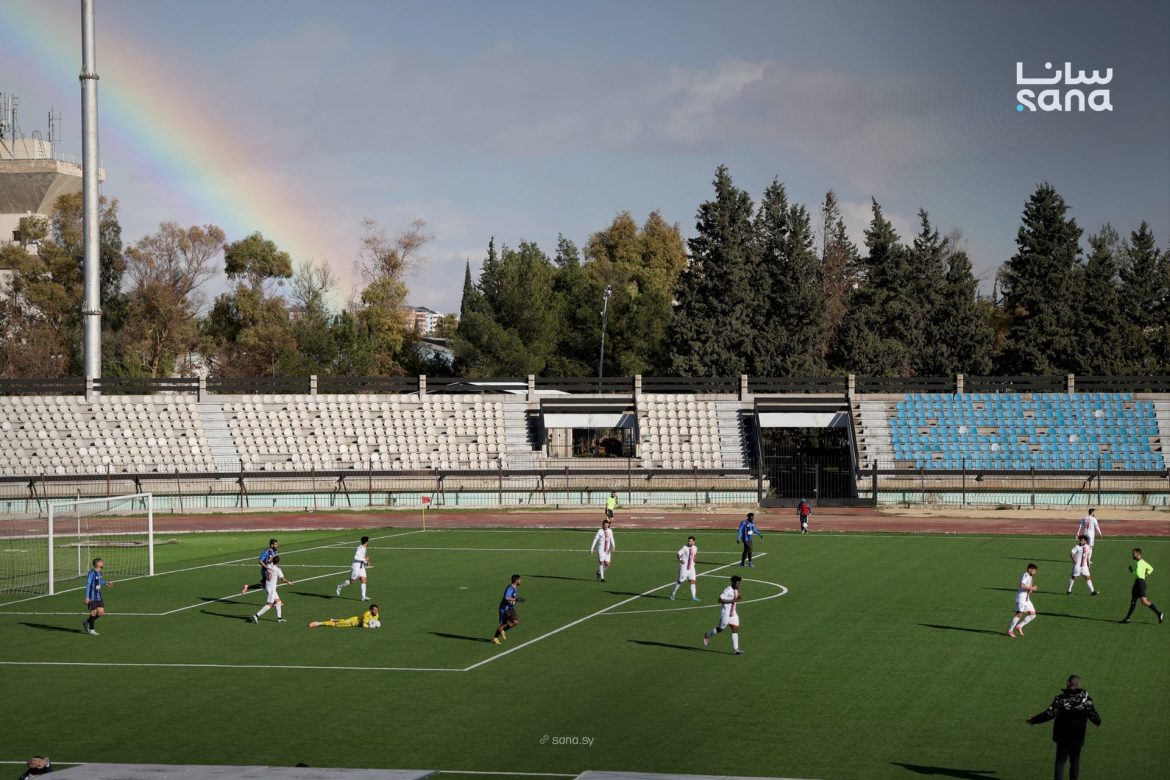 الوحدة يتصدر الدوري السوري الممتاز بعد فوزه على الحرية بحلب