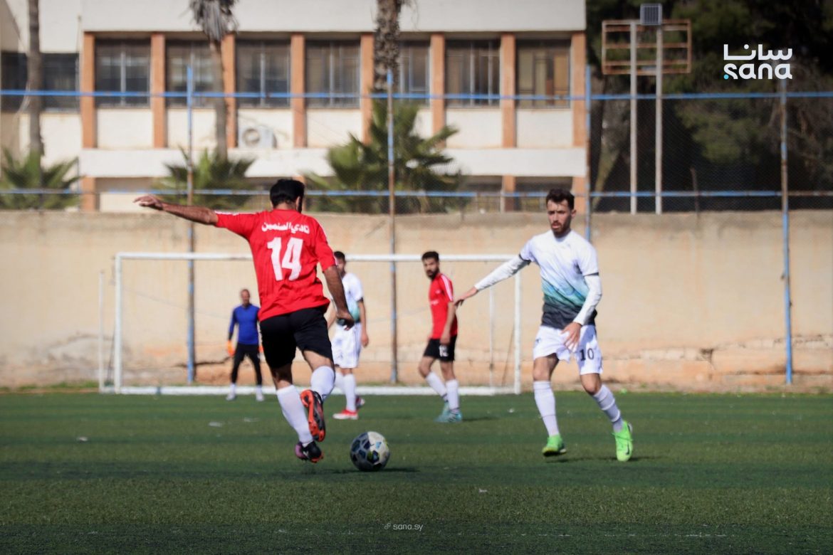 فوز الصنمين على نوى بدوري الدرجة التانية لكرة القدم بدرعا