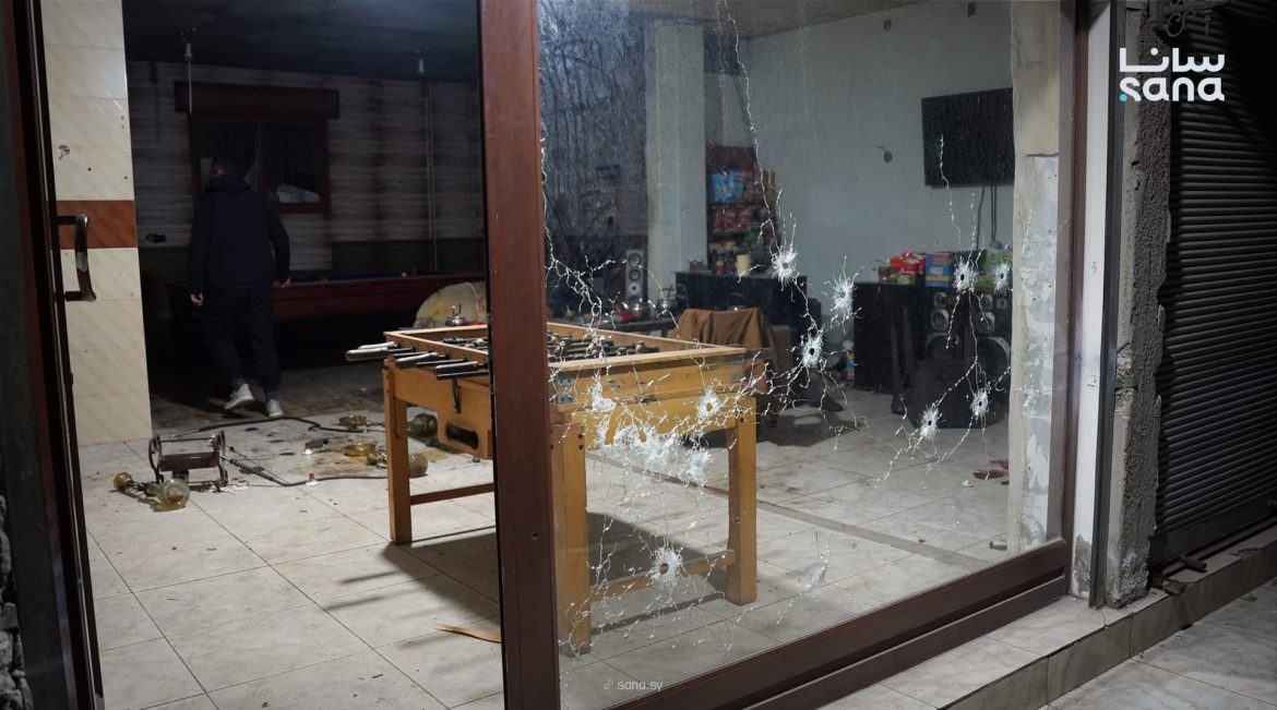 إطلاق نار على صالة ألعاب بريف حمص الغربي بيصيب 9 مدنيين