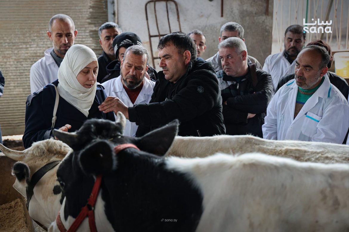 خلصت دورة تدريب لميسّري مدارس الإنتاج الحيواني بحماة