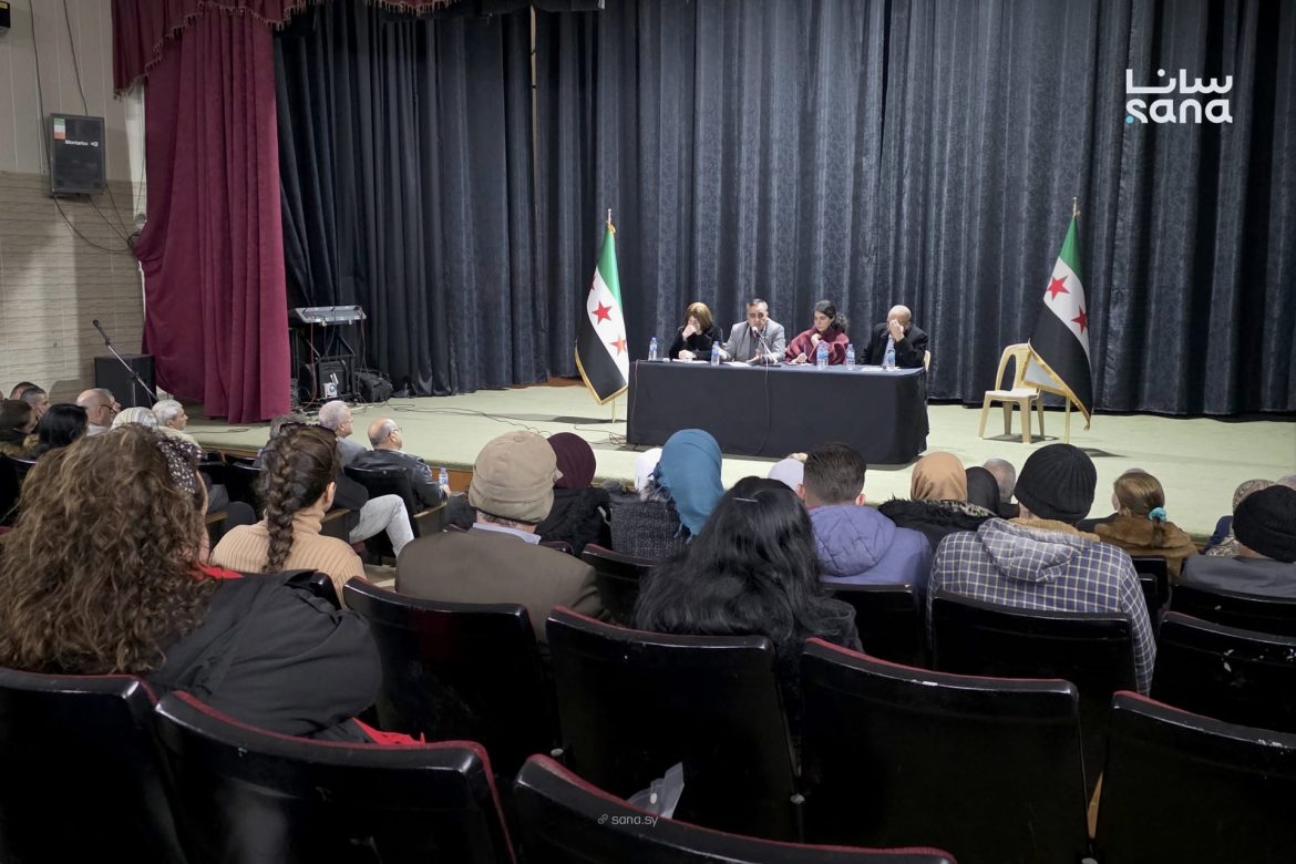 الهيئة الوطنية للعدالة الانتقالية بتعمل جلسة بسلمية لتعرف الناس بشغلها