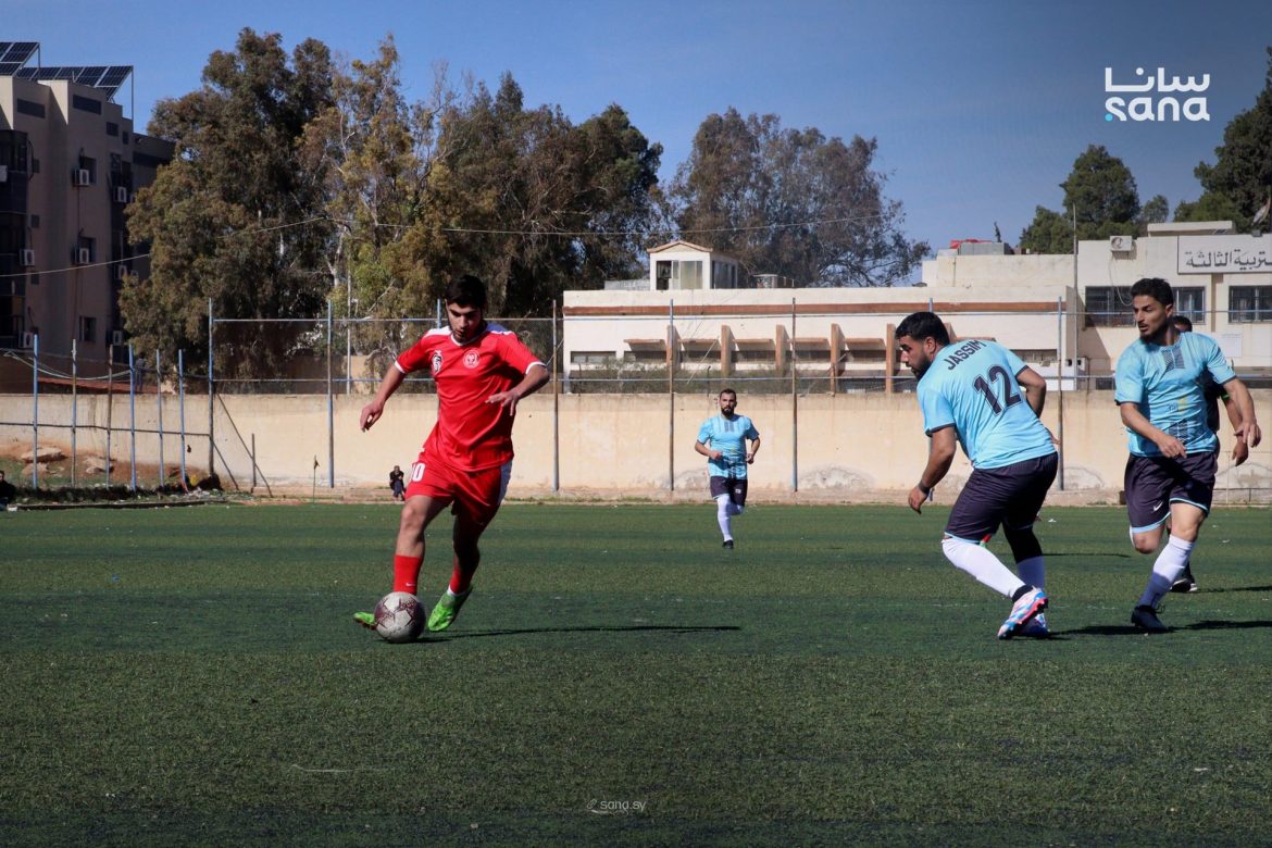 جاسم غلب صيدا 2-0 بمباراة قوية بدوري الدرجة الثانية بكرة القدم