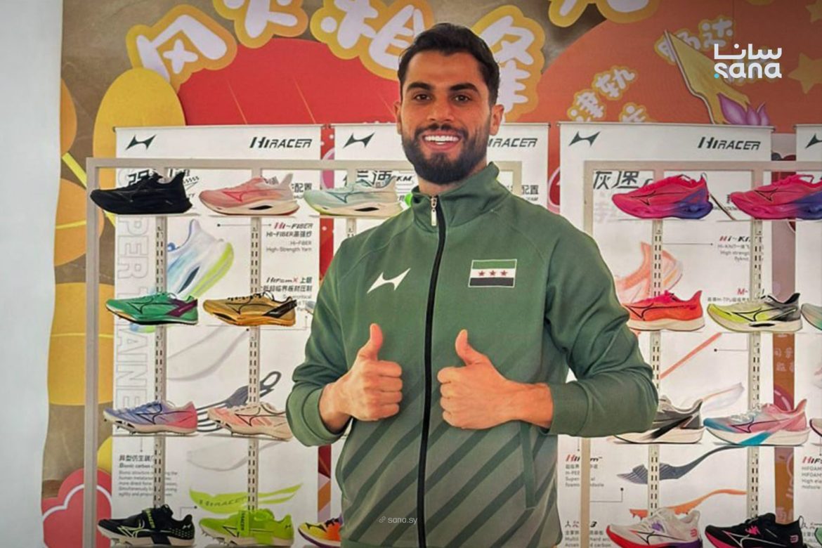 لاعبنا محمد أمين السلامة بيحقق المركز السادس ببطولة آسيا لألعاب القوى بالصين