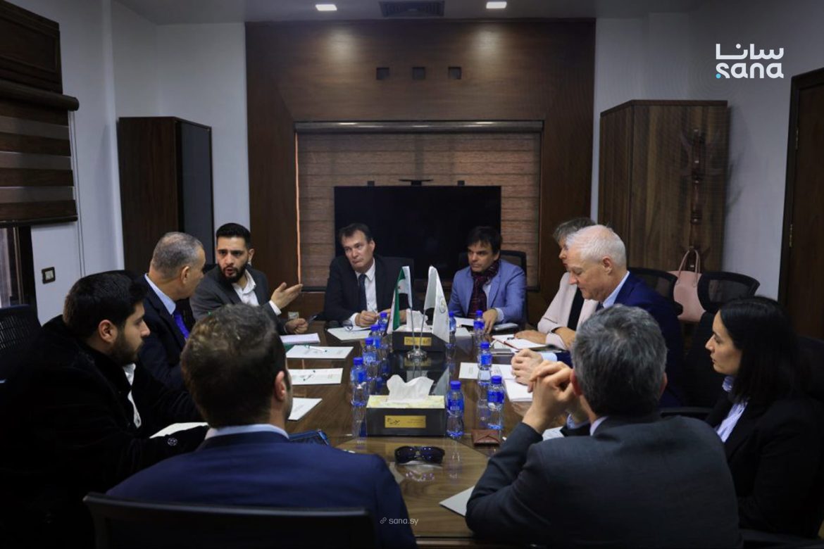 الهيئة الوطنية للعدالة الانتقالية بسوريا بتناقش التعاون مع وفد من الخارجية السويسرية