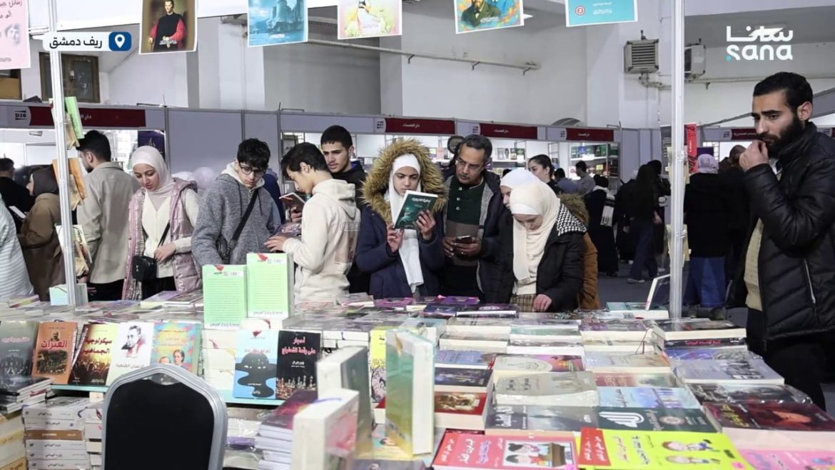 معرض الكتاب بدمشق عم يكمل فعالياته لليوم التاني ببرنامج حافل