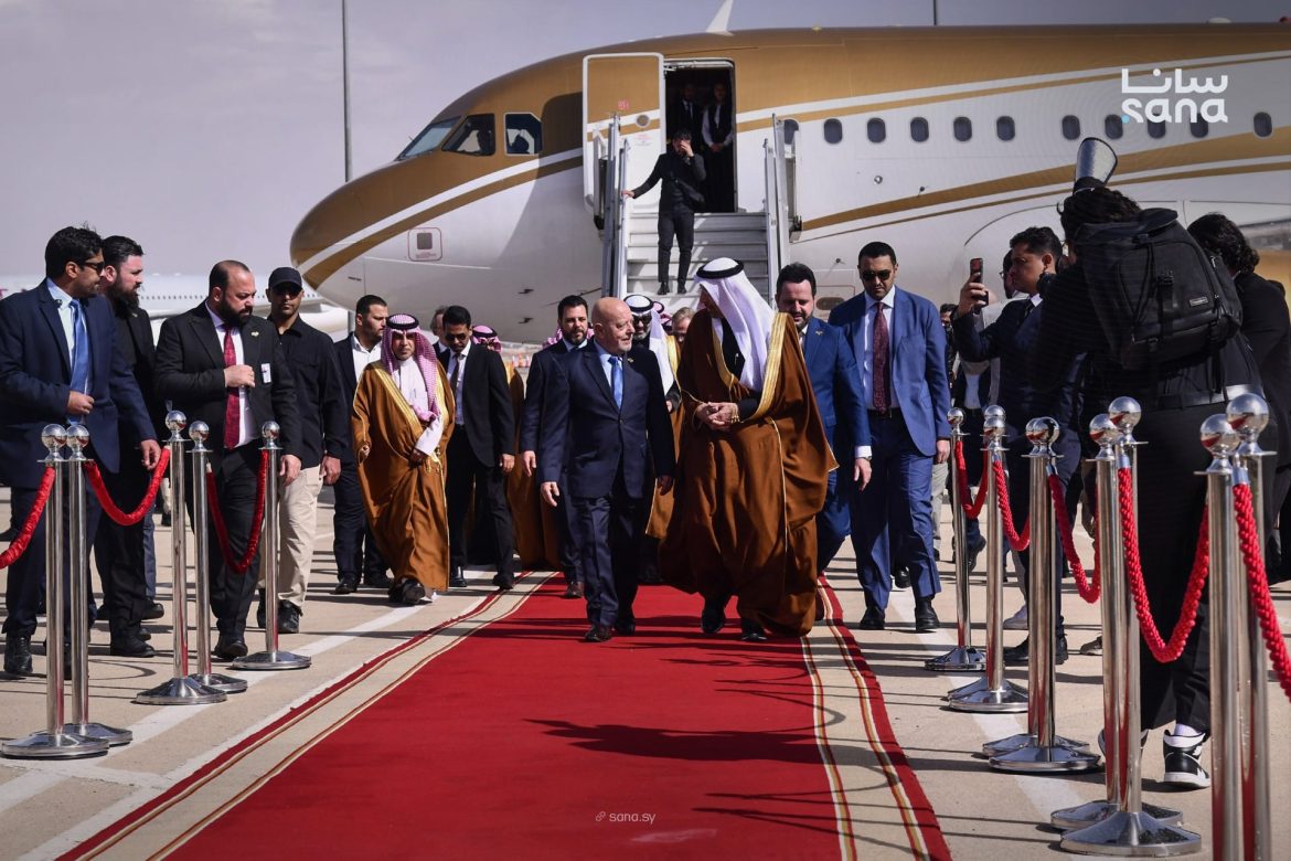 وصول وفد اقتصادي سعودي كبير على دمشق اليوم الصبح