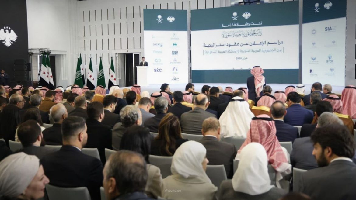 السعودية وسوريا اتفقوا على مشاريع ضخمة بـ 40 مليار ريال