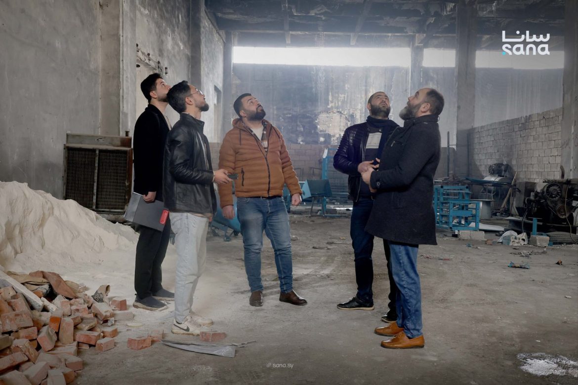 بـ إدلب: جولة لاختيار مركز بطاقات شخصية وعملية دماغ ناجحة بمشفى الشفاء