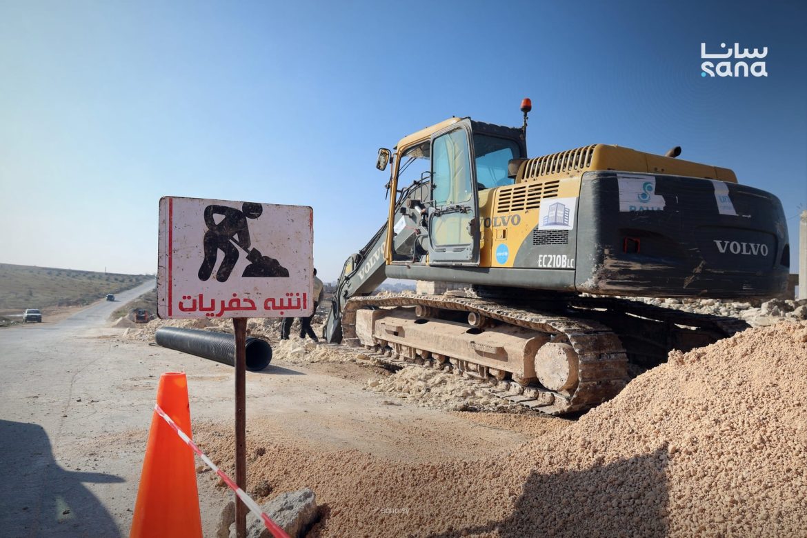 اليونيسف بتمول مشروع ضخم لتأهيل مجاري معرة النعمان بإدلب