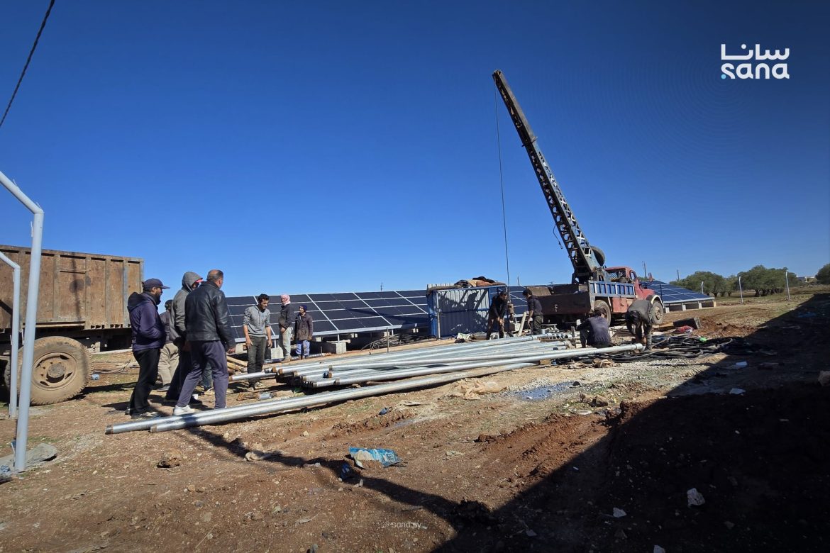 تصليح بير السهوة بدرعا رح يأمن مي شرب لأكتر من 3 آلاف شخص