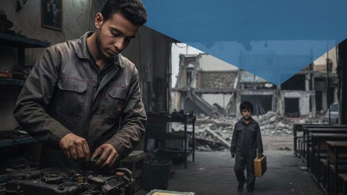 كتير ولاد بسوريا عم يتركوا مدارسهم وينزلوا عالشغل