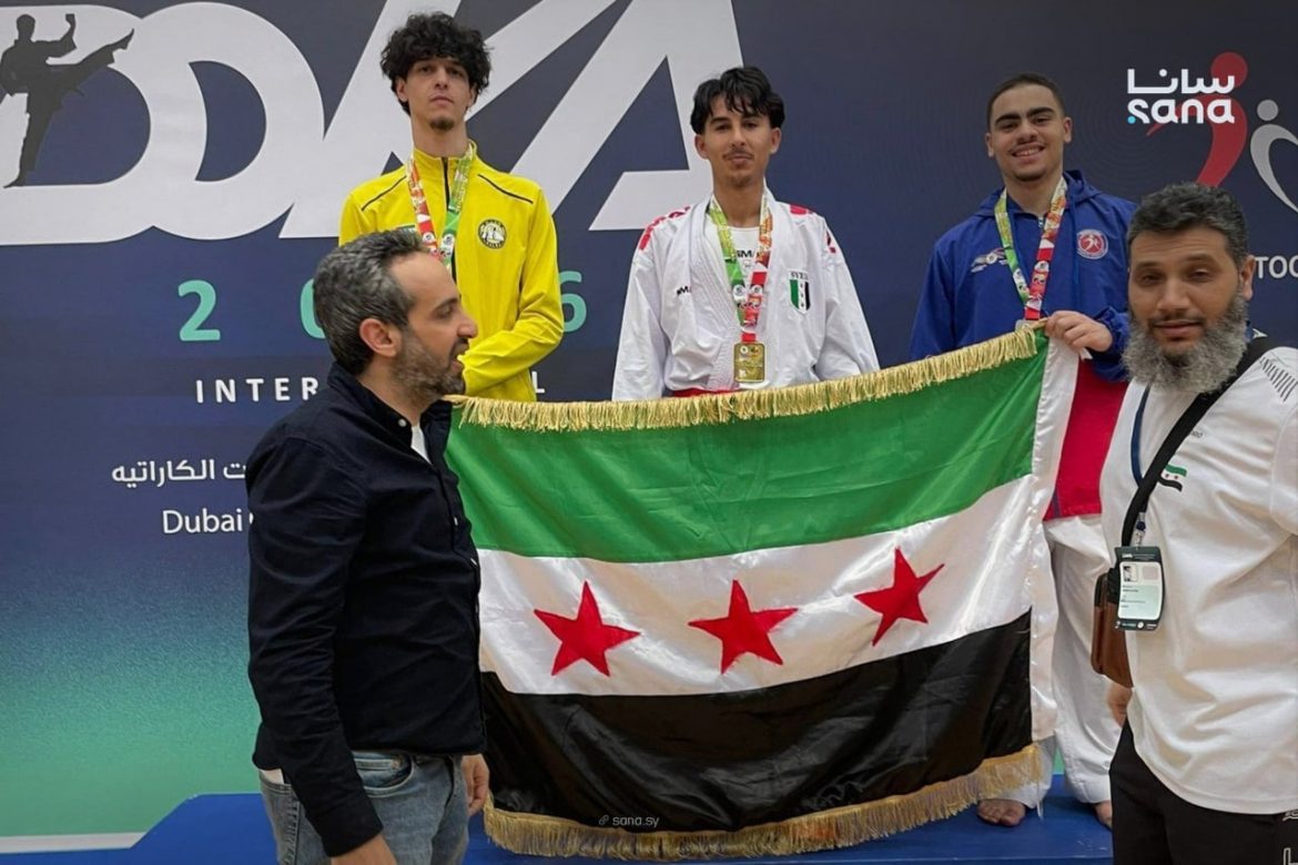شباب سوريا للكاراتيه بيجيبوا أربع ميداليات من دورة دبي الدولية!