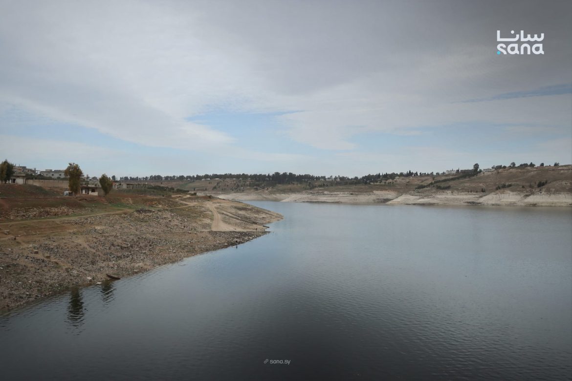 المطر الغزير رفع مخزون سد الرستن بحماة لـ 73 مليون متر مكعب