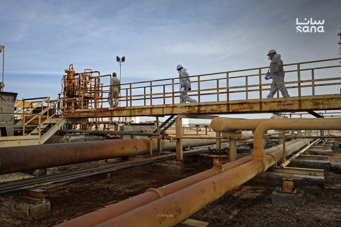 خبراء الطاقة بيزوروا محطة آراك الغازية بحمص لتقييم السلامة البيئية
