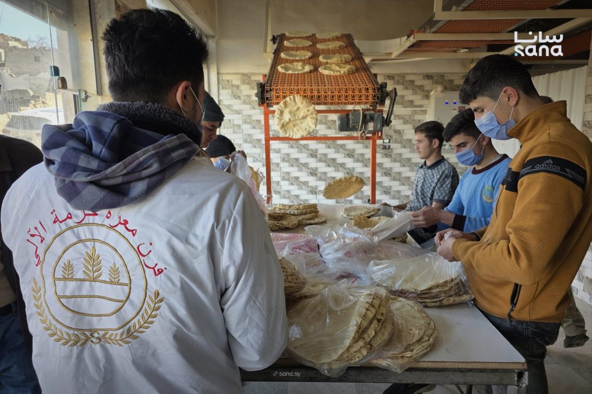 افتتاح فرن خبز جديد بمعرة حرمة بإدلب يخفف ع الأهالي