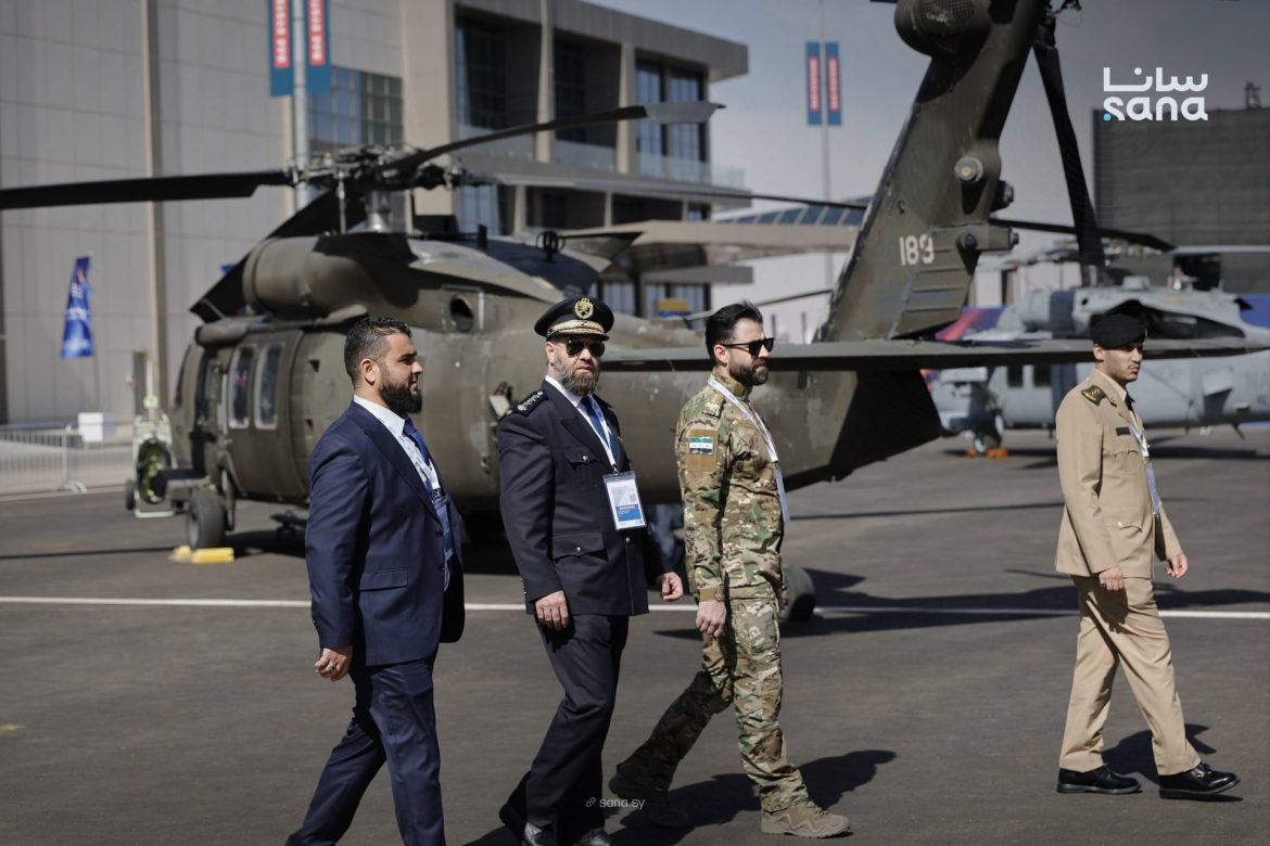 وفد دفاعي سوري بيزور معرض الدفاع العالمي بالرياض 2026