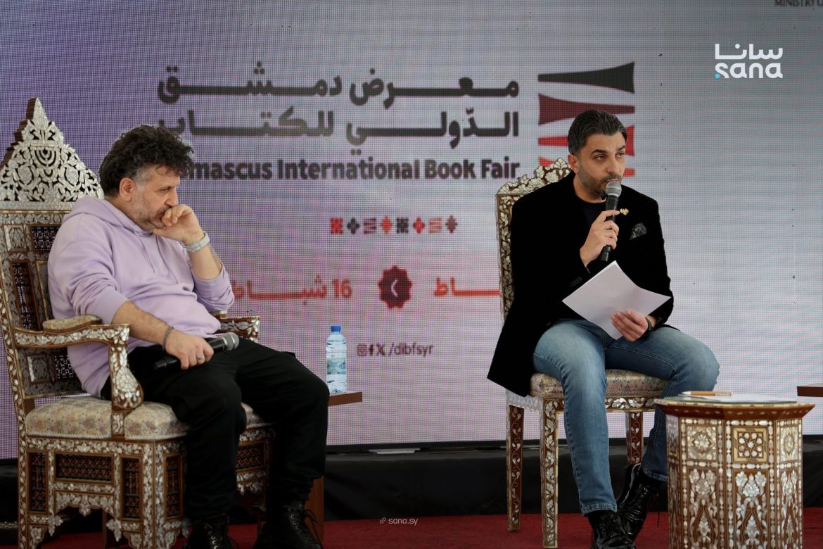 ندوة بمعرض دمشق الدولي للكتاب بتحكي عن اللغة والهوية والاغتراب