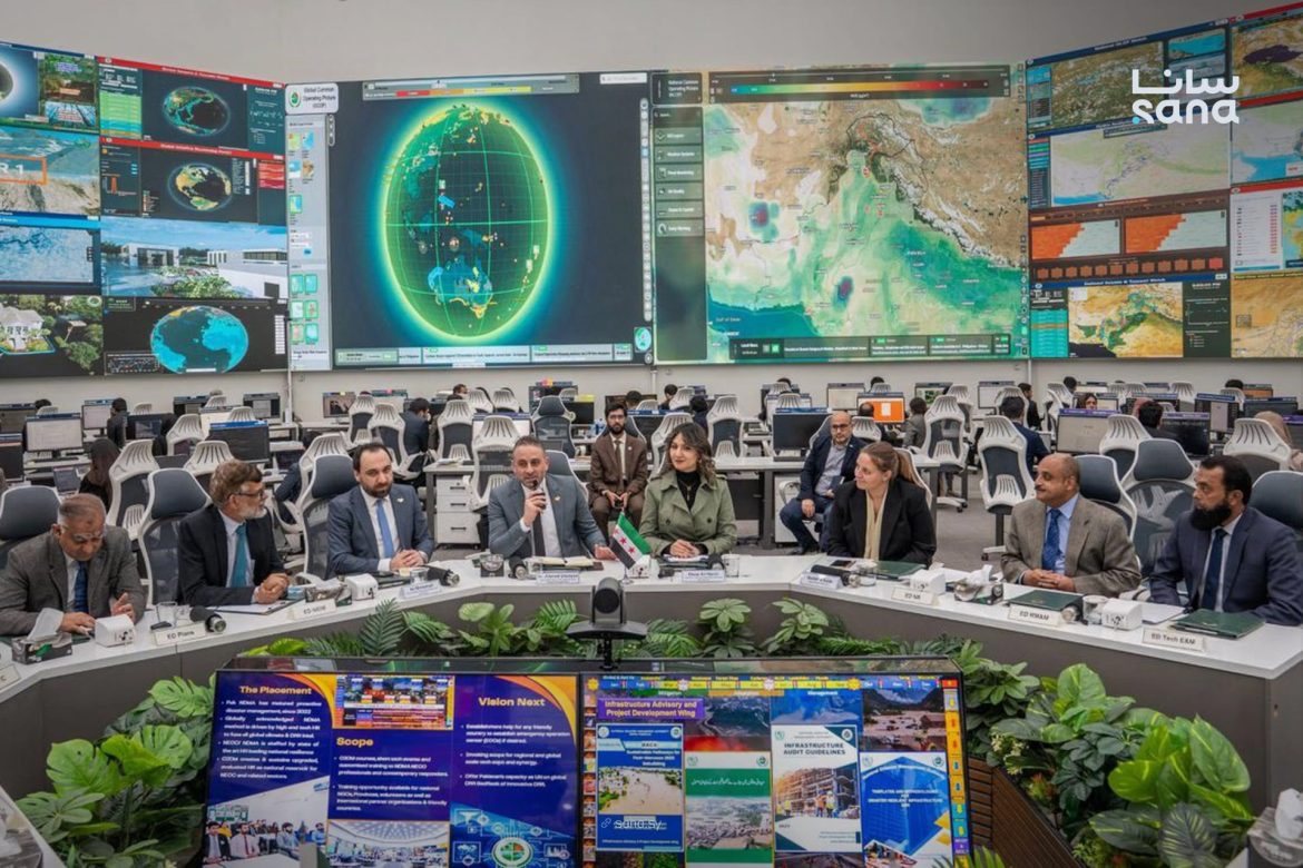 وفد سوري بباكستان عم يناقشوا تقنيات إدارة الكوارث والإنذار المبكر