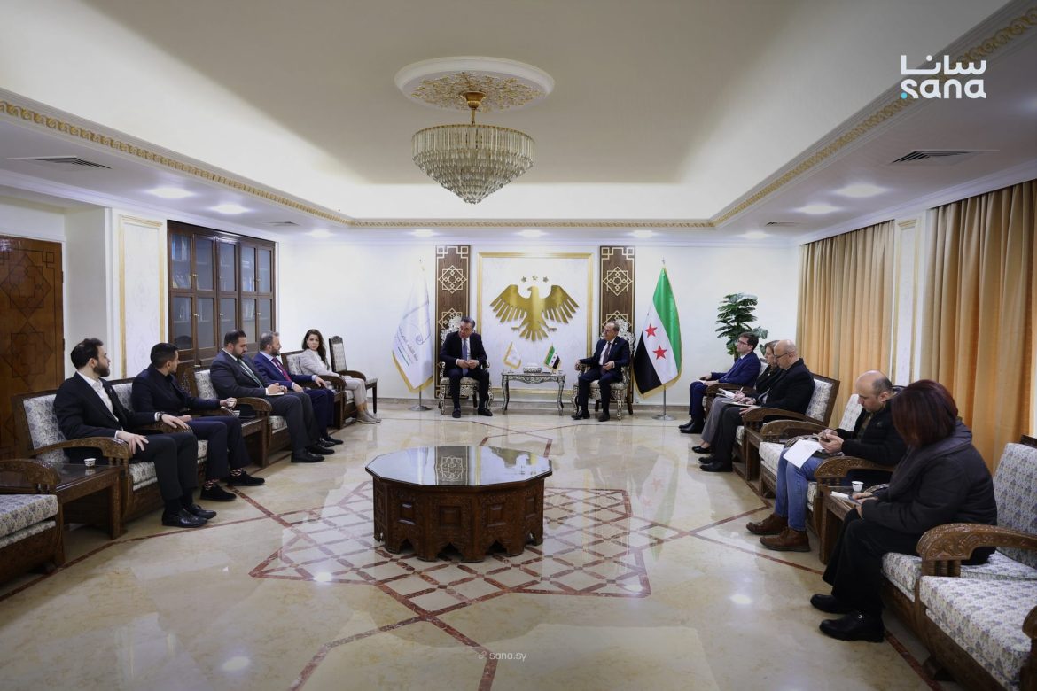 وزير التعليم العالي و"آيركس" بيبحثوا تعزيز التعاون بين الجامعات السورية والأردنية