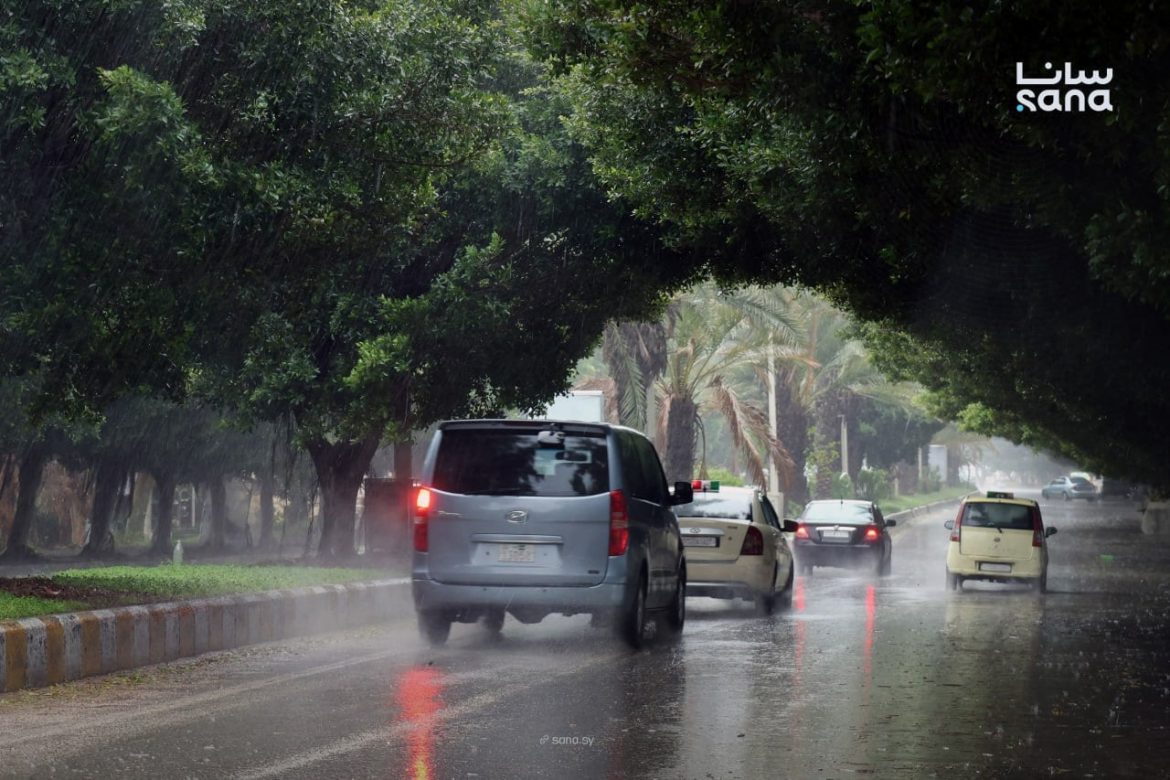 أمطار غزيرة بعموم سوريا ودركوش بإدلب تسجل 28 ملم
