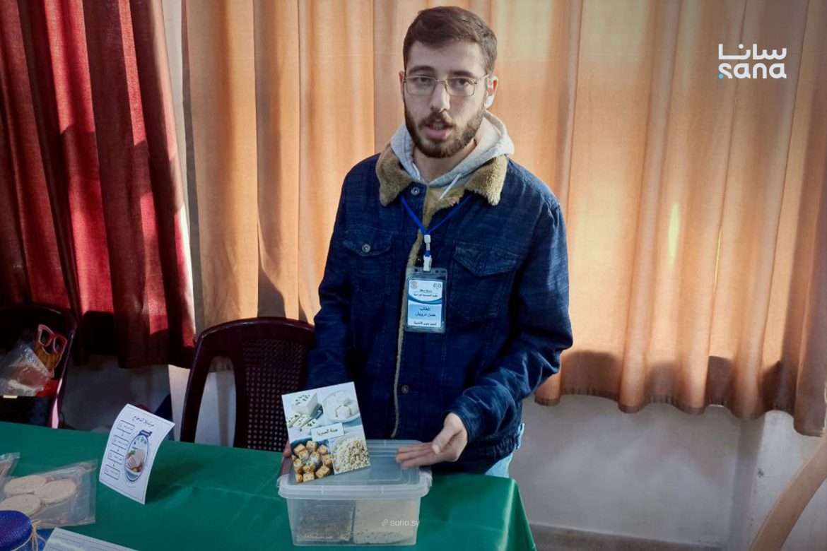 مهندس سوري بيعمل جبنة نباتية صحية من فول الصويا كبديل لمنتجات الألبان