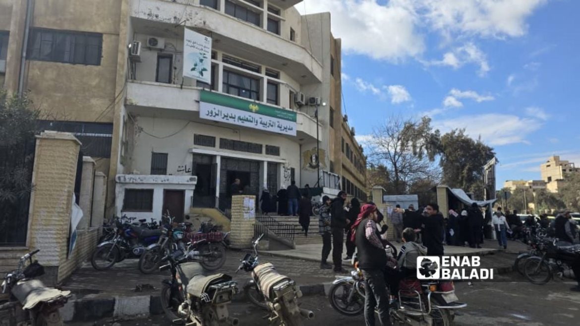 التعليم بدير الزور: فوضى سنين ومحاولات ترميم للوضع