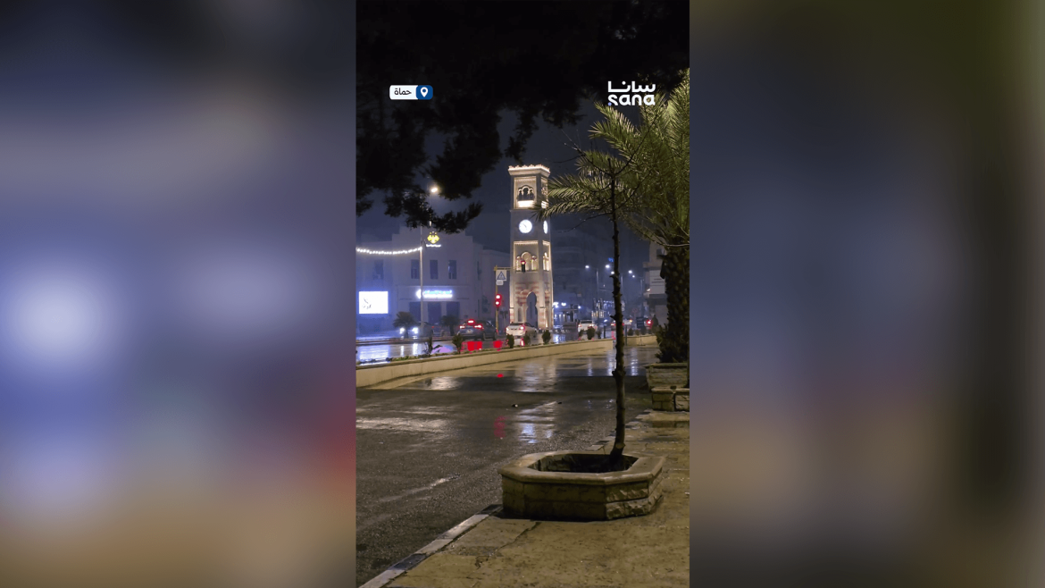 شوفوا كيف صارت حماة بتجنن بعد ما شتّت الدنيا