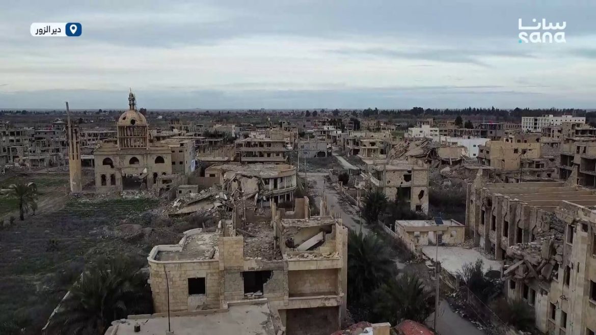 يا لطيف شو صار بحي الحويقة بدير الزور من ورا قصف النظام اللي راح