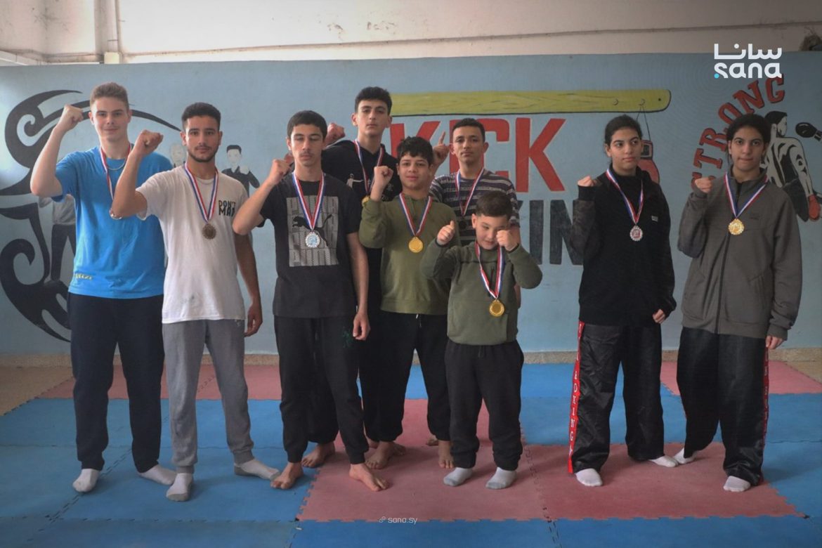 شباب طرطوس بيجيبوا 11 ميدالية ببطولة الجمهورية للكيغ بوكسينغ بدمشق