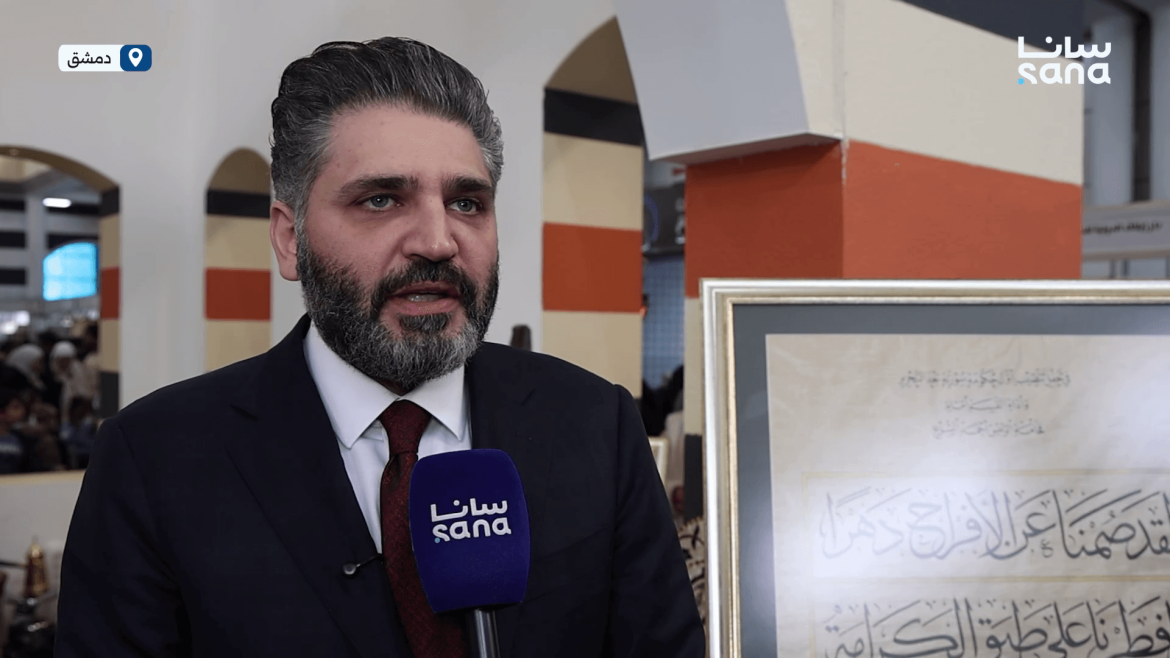 وزير الثقافة بيحكي عن أهمية الحرية والتنوع بمعرض دمشق للكتاب