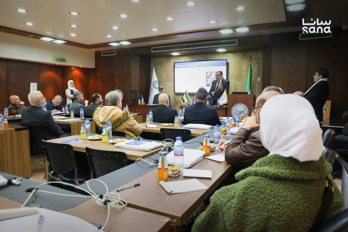 نقابة المهندسين بسوريا وجمعية البترول العالمية عم يحكوا عن تعزيز التعاون