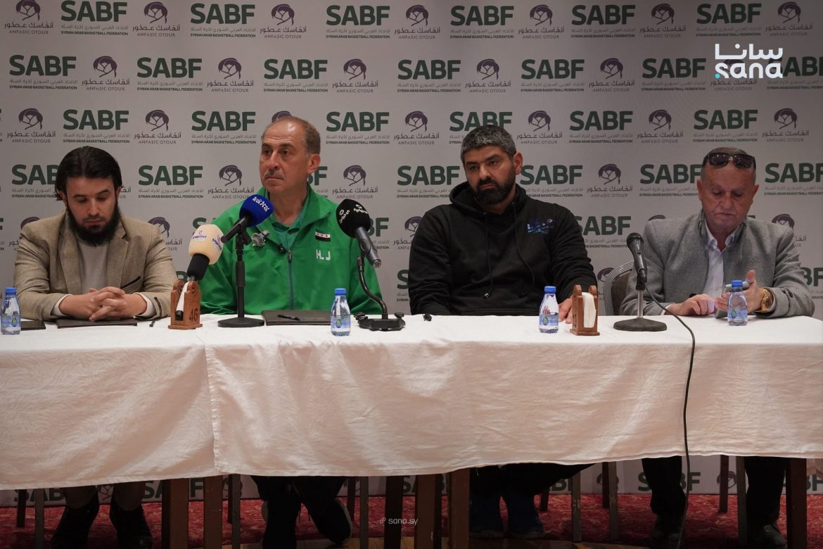 مدرب منتخب سوريا للسلة، هيثم جميل، عم يحكي عن خطة اختيار اللاعبين