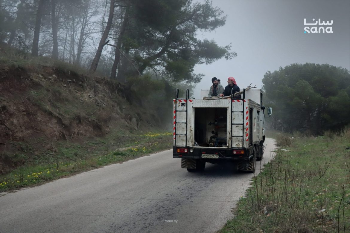 حملة مكثفة بحمص لمكافحة جادوب الصنوبر وحماية غابات ضهر القصير
