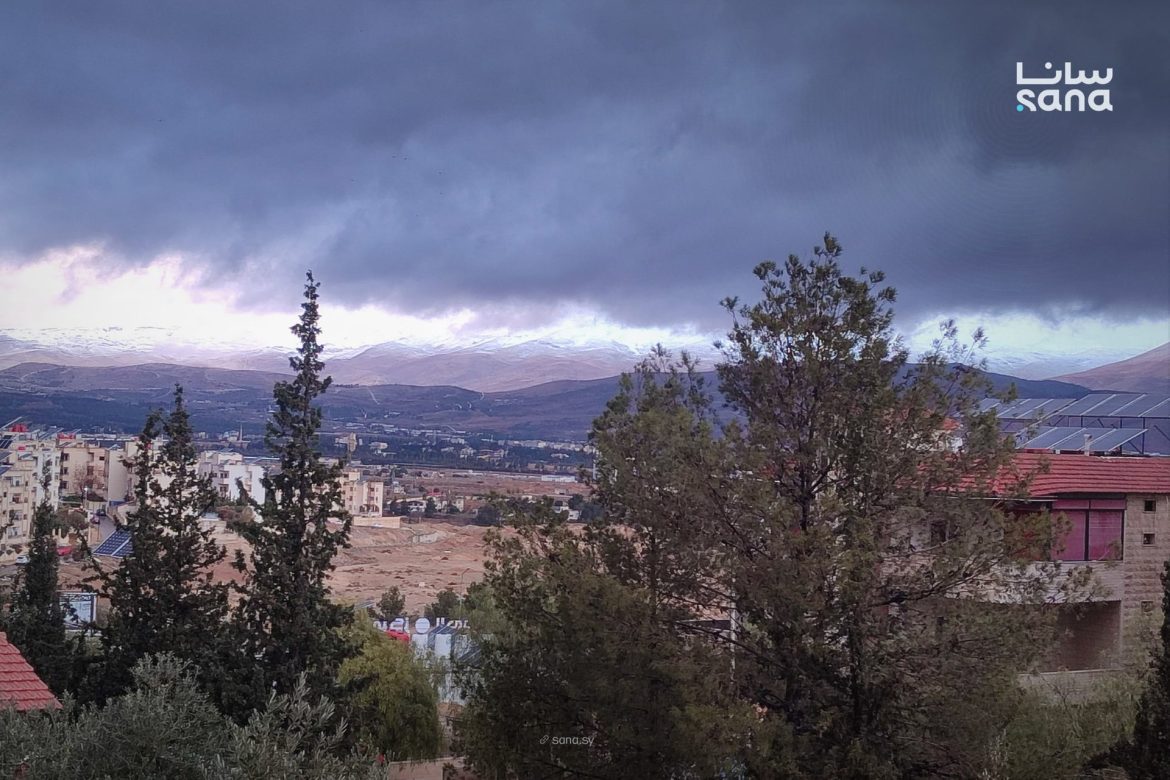 أمطار غزيرة ضربت محافظات سورية، والقرداحة باللاذقية سجلت أعلى كمية بـ 24 ساعة