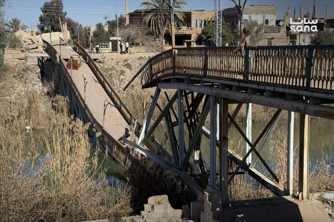 جسر محمد الدرة بدير الزور وقع وانصاب كم حدا