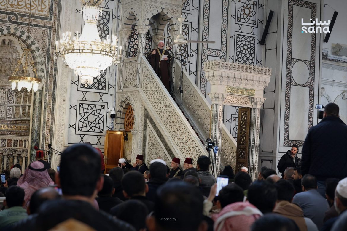 وزير الأوقاف بدمشق: الرحمة هي جوهر ديننا وأساس بناء المجتمع السوري