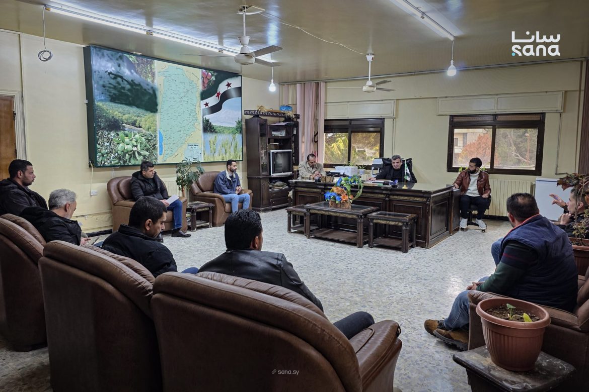 اجتماع مهم بالقنيطرة عم يناقشوا فيه وضع الزراعة بالمحافظة