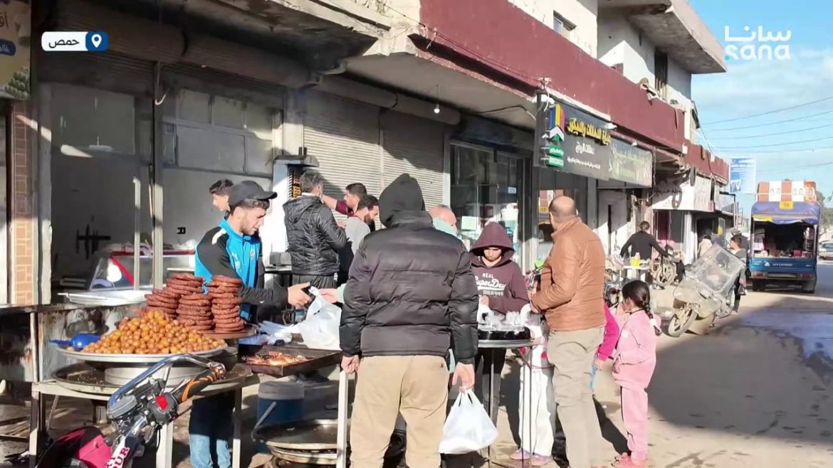 رمضان في تلدو بريف حمص: الدفا رجع لشوارعها بحركة الناس