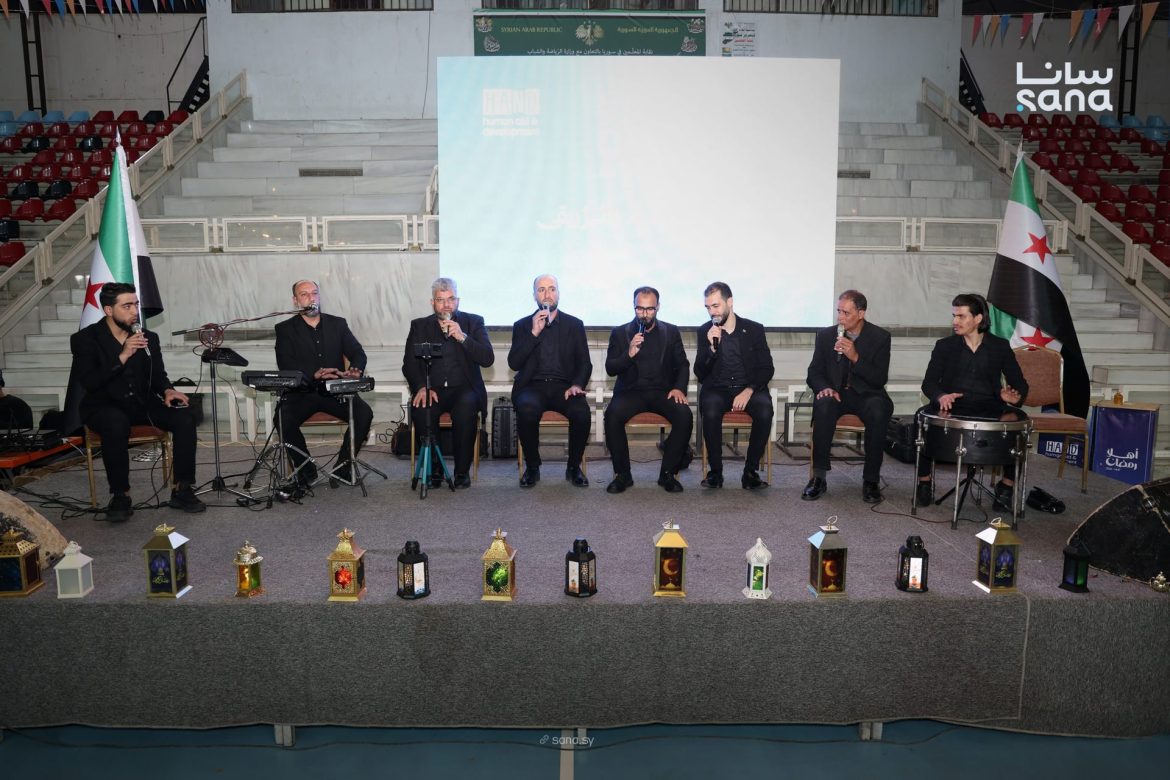 منظمة هاند ومحافظة دمشق كرّموا عمال النظافة وعائلاتهم بليلة رمضانية حلوة