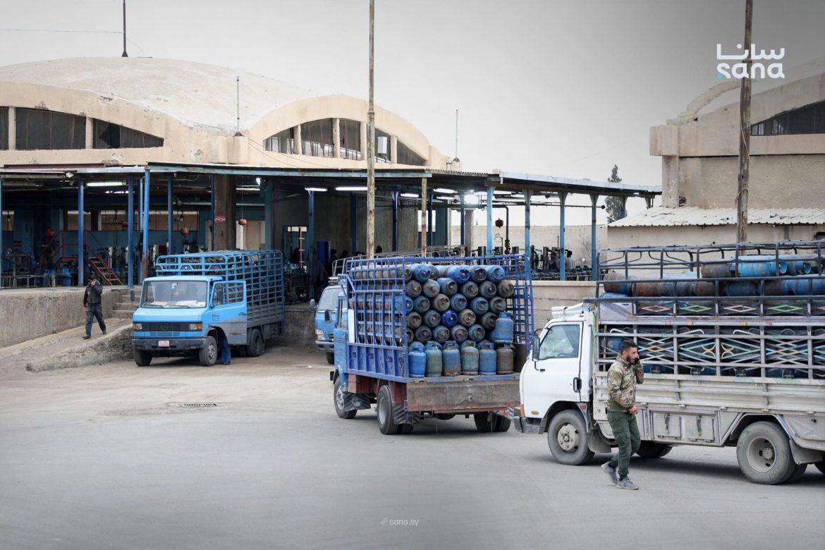فرع عدرا للغاز بيزيد إمداداته للمنشآت والبيوت ليغطي كل الاحتياجات
