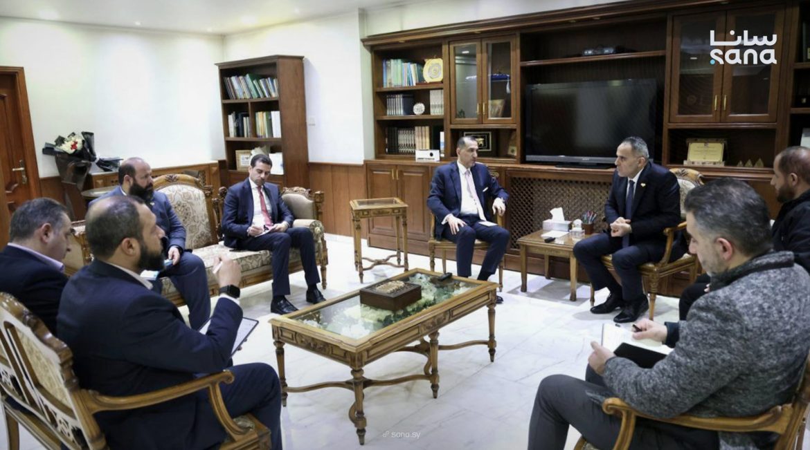 وزير الزراعة السوري والسفير الأردني: بحثوا تعزيز التعاون الزراعي والتجاري