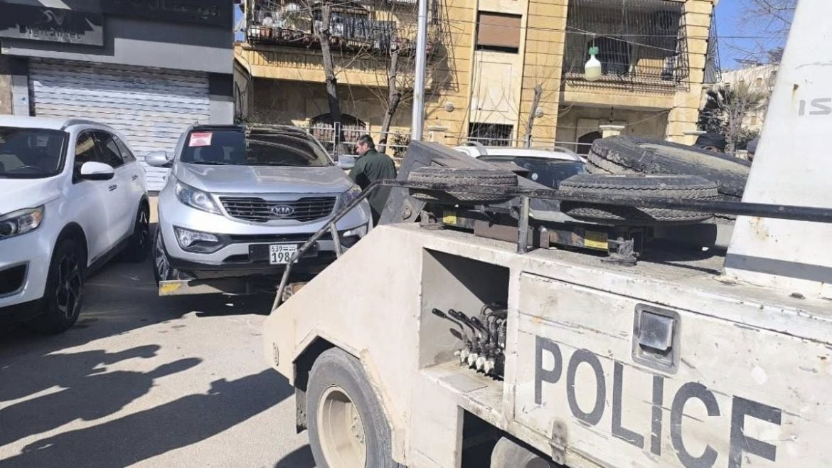حلب: حملة تشميع مكاتب السيارات المخالفة عم تبلش