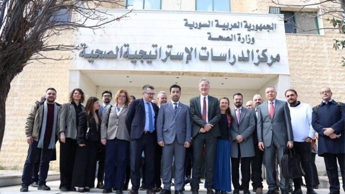 الاتحاد الأوروبي بيدعم الصحة بسوريا بـ 8 ملايين يورو، وعيادة قلب أطفال جديدة بحمص