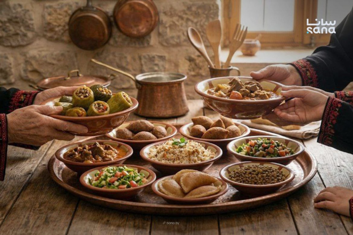 السكبة: عادة أهل الشام برمضان بتجمع الجيران وبتزيد المحبة