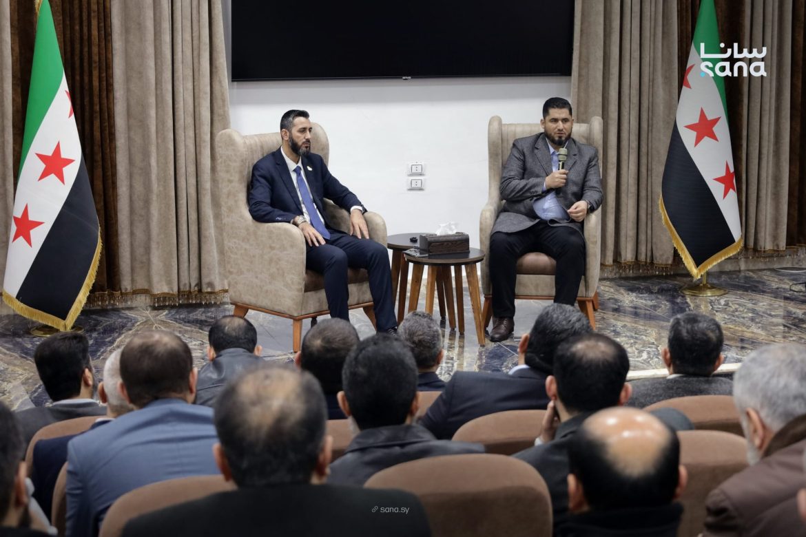 اجتماع بإدلب لبحث دعم الفلاحين اللي غمرت المي أراضيهن بسهل الروج