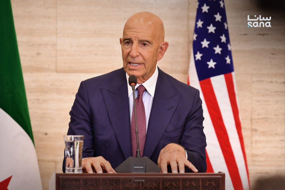 المبعوث الأمريكي توم باراك: تبادل الأسرى بالسويداء خطوة مهمة للاستقرار