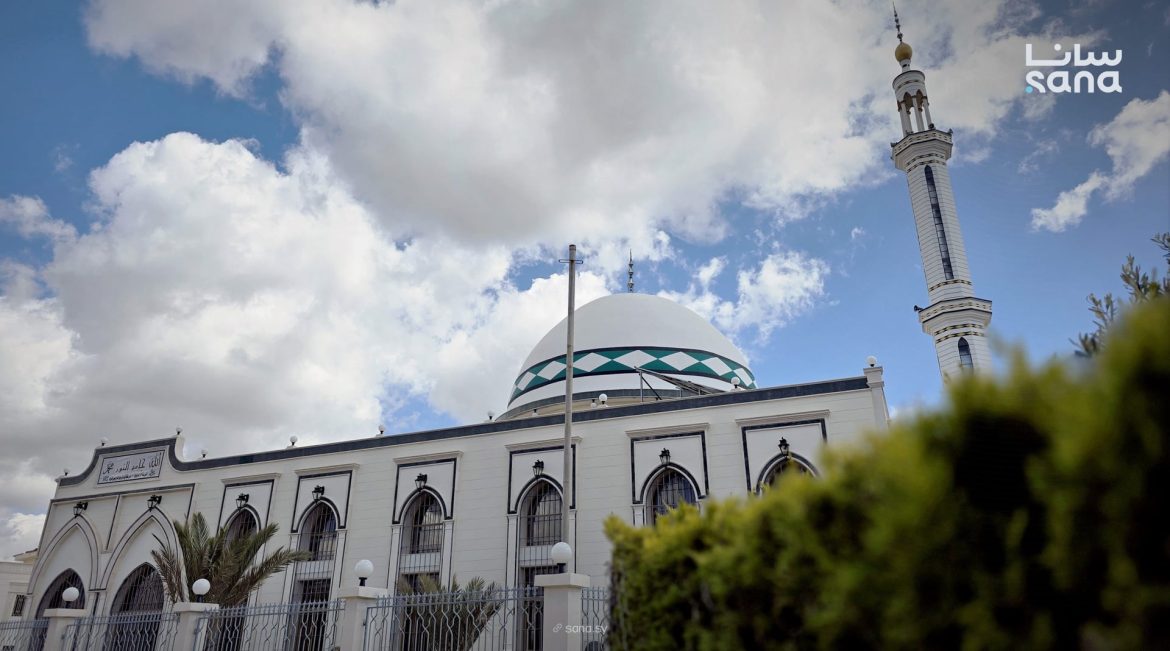 أهالي صيدا بدرعا رجعوا فتحوا جامع النور بعد 8 سنين