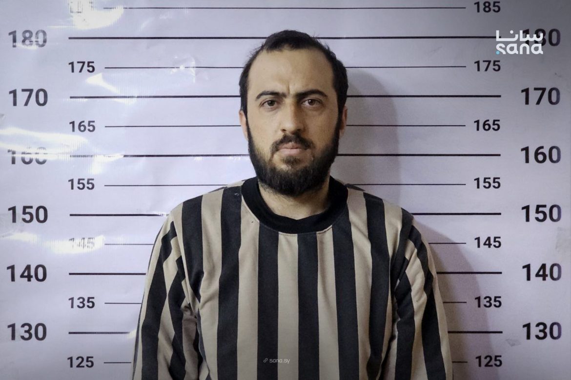 الأمن الداخلي بحلب مسك جاسم الأحمد تبع داعش الإرهابي بجرابلس